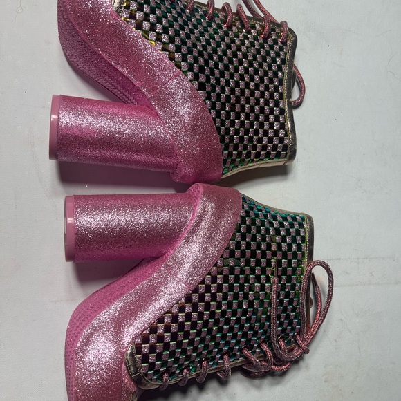 Irregular choice star platform boots milovat size 37 size US 6 pink Shoes cute - Picture 9 of 16